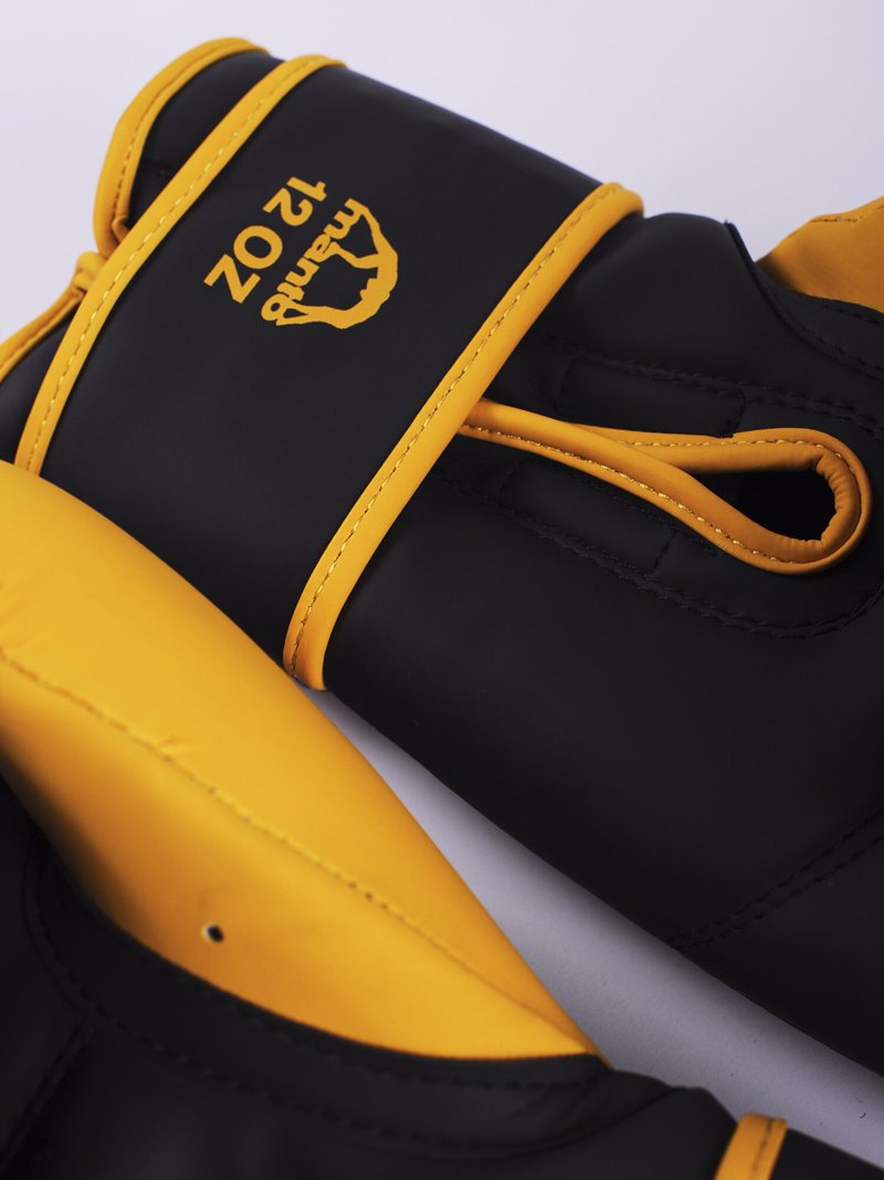 MANTO BOXING GLOVES Essential black/orange